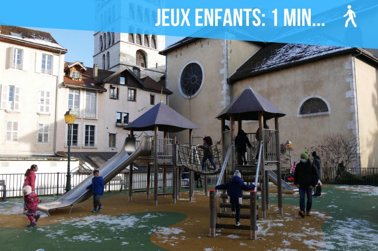 Le Carnot - Mycosyapart, Duplex Coeur De Ville Et Lac, Climatise 안시 외부 사진