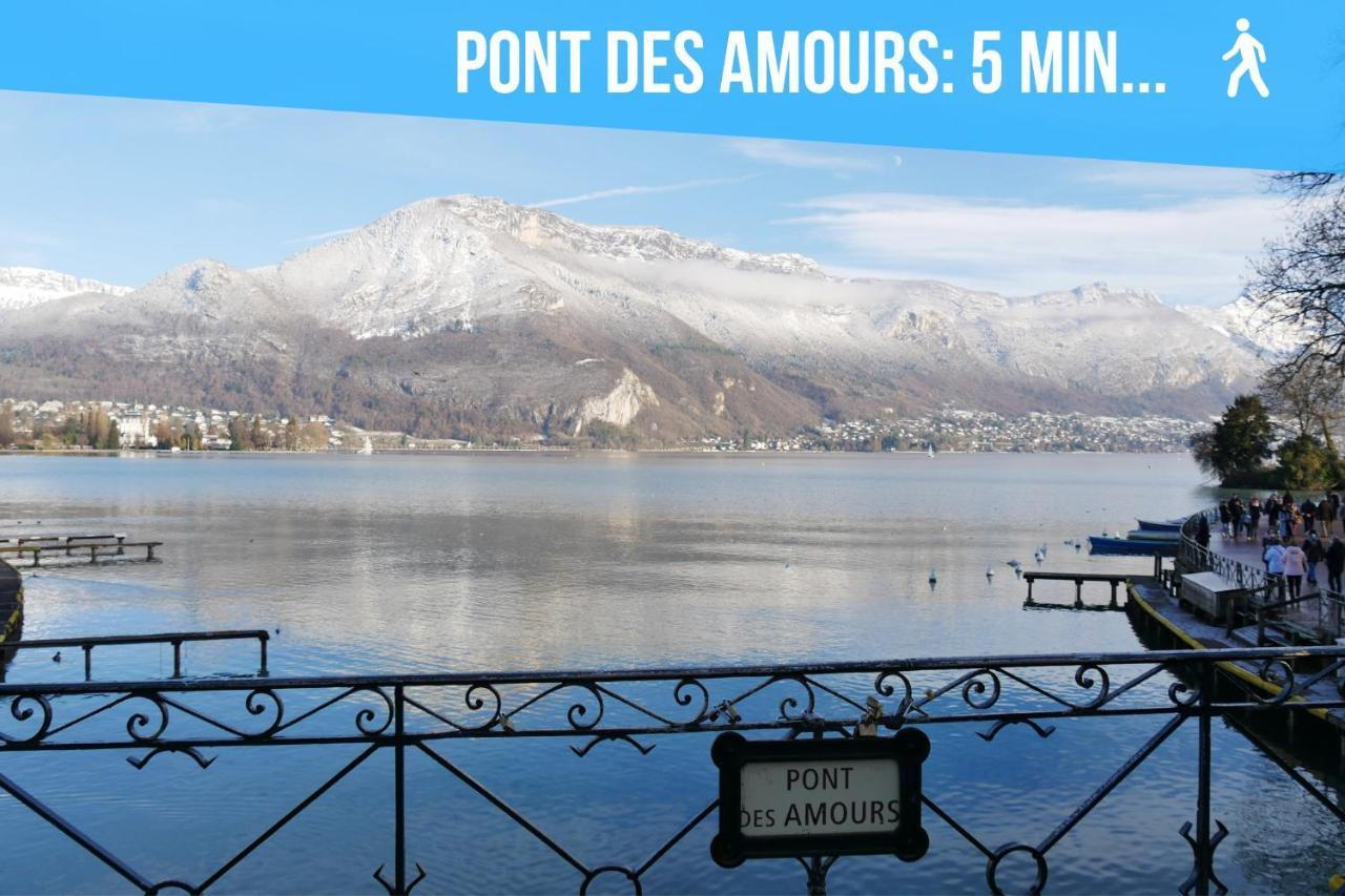 Le Carnot - Mycosyapart, Duplex Coeur De Ville Et Lac, Climatise 안시 외부 사진